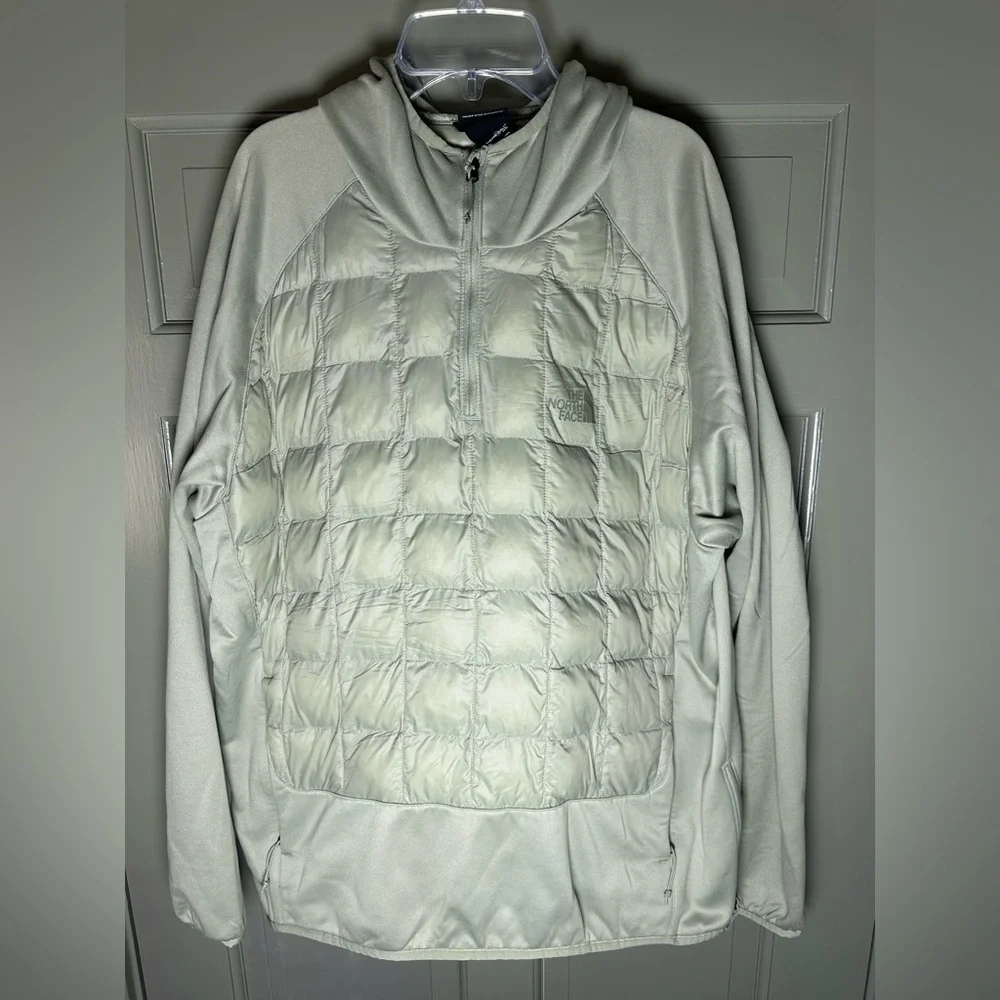 The North Face Thermoball Hybrid Pullover Khaki XL - Picture 1 of 7